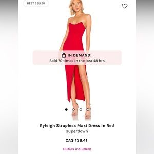 NEVER WORN! Revolve wedding guest dress xxs